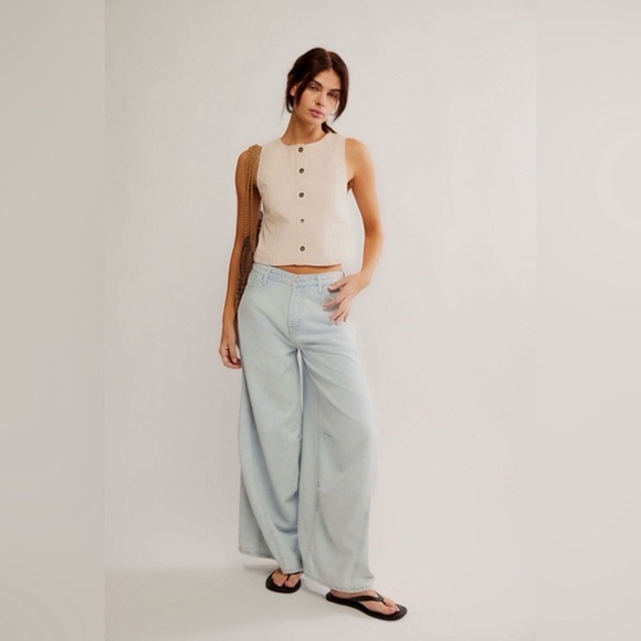 Free People Blake Vest $78 MSRP - Picture 4 of 5